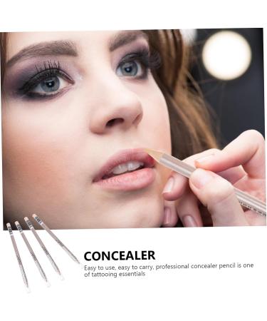 HAPINARY 4pcs Concealer Pen Eraser Concealer Make up Concealer for Face Highlighter Stick Eye Circle Wooden 1 g (Pack of 1) Assorted Color - Buy Online on SooperMarket.com
