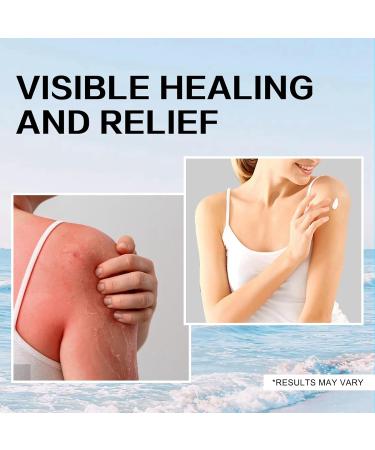 Natural Soothing Cream Skin Repairing Cream for Face Body Natural Face Cream Body Lotion Hydrating Soothing Cream Nourishing Face Moisturiser for Women and Men Anti Wrinkle Moisturiser Face 120ml - Buy Online on SooperMarket.com