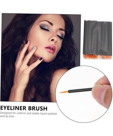 HAPINARY 300 Pcs Disposable Eyeliner Brush Cosmetic Tools Eyeliner Makeup Brush Lip Gloss Applicator - Buy Online on SooperMarket.com