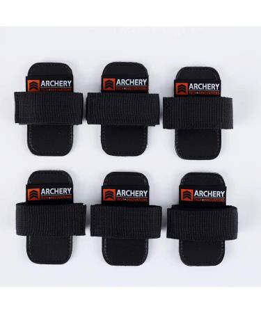 LEGEND Bow Case Fastening Straps Set of 6 - Moving Straps for Compound Bow Storage Soft Cases - Heavy Duty Archery Equipment Fasteners for Travel Prevents Movement - Securing Straps for Soft Bow Case