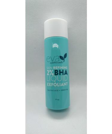 Eva Naturals 2% BHA Salicylic Acid Exfoliant for Blackheads & Pores - Face Exfoliator for Wrinkles & Glow | Hydrate & Brighten - 4 oz - Buy Online on SooperMarket.com