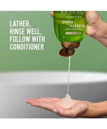 OGX Extra Strength Tea Tree Mint Scalp Shampoo - 13 fl oz | With Peppermint Oil & Witch Hazel | Paraben/Sulfate-Free - Buy Online on SooperMarket.com