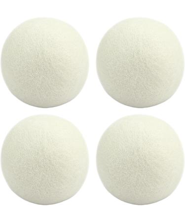 Shakven Laundry Wool Dryer Balls Round Fabric Softener Balls | Laundry Room Supplies Household Gadgets Natural Fabric Softener Balls Dry Cleaning Kit for Dryer - Buy Online on SooperMarket.com