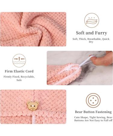 Domxies Microfiber Hair Towel Wrap - Ultra Absorbent Fast Drying Hair Towel for Long, Curly, Thick, Frizzy Hair - Grey+Mint Green - Buy Online on SooperMarket.com