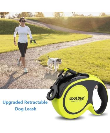 Pecco Retractable Dog Lead 5M Extendable Dog Lead Heavy Duty Leash for Medium& Large Dogs 16 feet Extensive Dog Leash with One Button Brake & Lock System Up to 50KG - Buy Online on SooperMarket.com