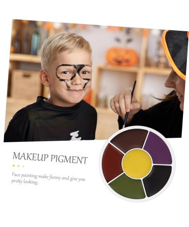 Angoily Halloween Face Paint Palette - Professional Quality Makeup Kit for Adults & Kids - Oil-Based Face Painting Set for Spooky Art - Buy Online on SooperMarket.com