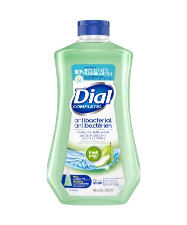 Dial Complete Antibacterial Foaming Hand Wash Refill Fresh Pear 946 ml Plastic Bank Fresh Pear 946 ml (Pack of 1)