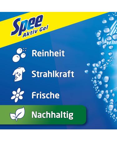 Buy Spee Active Gel 4+1 Universal Liquid Detergent (2.25L) 50 Wash Loads | Radiance Freshness & Sustainability | International Shipping Available - Buy Online on SooperMarket.com