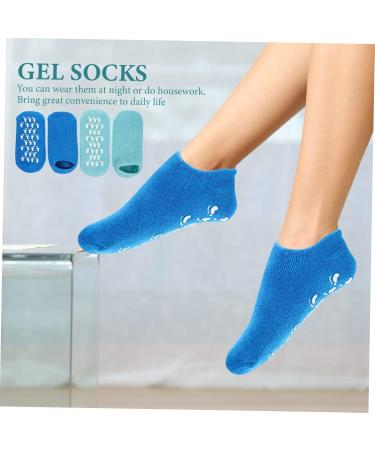 minkissy 4 Pairs Gel Socks Foot Women's Socks Miss Vegetable Gel - Buy Online on SooperMarket.com