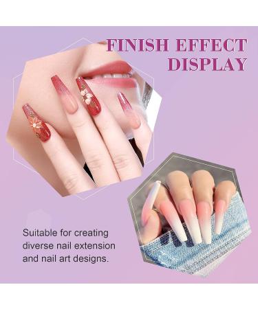 Saviland Clear Coffin Nail Tips- 500Pcs Full Cover Acrylic Press on Nails for Acrylic & Dip Powder Nails - 10 Sizes A-500PCS - Buy Online on SooperMarket.com