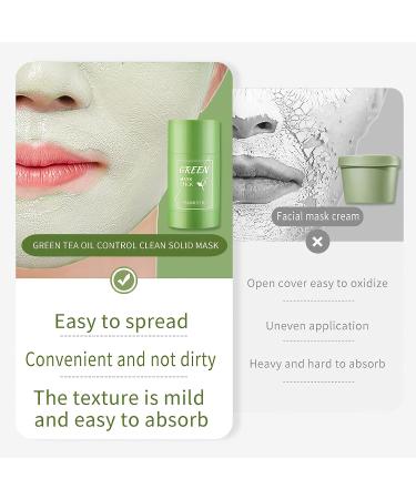 Anguishil Green Tea Mask Stick - Deep Cleanse & Oil Control for All Skin Types (1 PCS) - Buy Online on SooperMarket.com