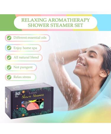 Leoce Shower Steamers - 30 PCS | Aromatherapy Shower Tablets for Relaxation - Buy Online on SooperMarket.com
