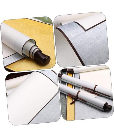 STOBOK 2pcs Blank Rice Paper Scroll Office Work Paper Vintage Silverx2pcs 1.5X40X119CMx2pcs - Buy Online on SooperMarket.com