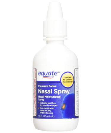Equate - Saline Nasal Spray 1.5 oz (Compare to Ocean Ingredients)