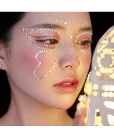 QWALIT Stick-on Face & Hair Gems | Reusable Rhinestones & Pearls for Body Decoration & Fake Nose Studs - International Shipping - Buy Online on SooperMarket.com