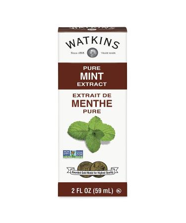 Watkins Pure Mint Extract 2 fl oz - Natural Flavoring for Baking and Cooking - Buy Online on SooperMarket.com