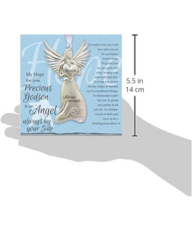 Angel Godson Gift for Baptism, Confirmation, Christening - Heartwarming Sentiment Included - Buy Online on SooperMarket.com