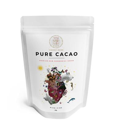 Premium Ceremonial Grade Cacao Discs 100% Organic Criollo Beans Sustainably Grown by Indigenous Farmers in Peruvian Amazonia - 250 Grams