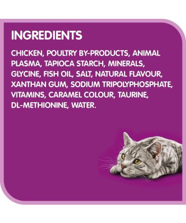WHISKAS Perfect Portions Wet Cat Food Cuts in Gravy - Chicken - 75g (24 Pack) Cuts in Gravy Chicken 75 g (Pack of 24) - Buy Online on SooperMarket.com