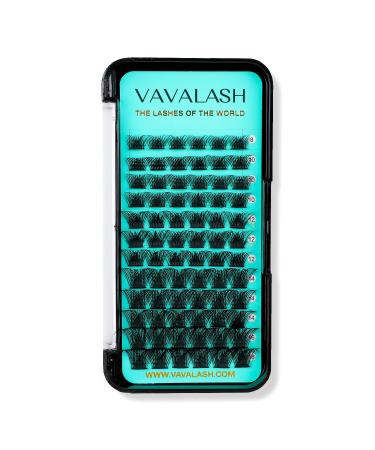 VAVALASH DIY Eyelash Extension Cluster Lashes 72 PCS - V01-D Curl 8-16mm Mix - Soft Faux Mink Silk Clusters for Easy & Light Full Lash Extension at Home - Buy Online on SooperMarket.com