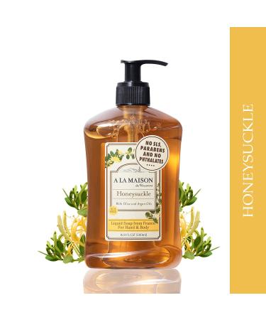 A La Maison French Honeysuckle Liquid Soap 16.9 oz - Buy Online on SooperMarket.com