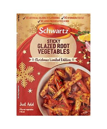 Schwartz Sticky Glazed Root Vegetables Limited Edition Recipe Mix 30g