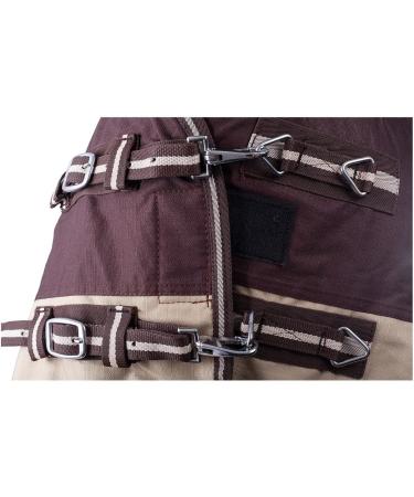Buy RL24 Weiddecke Winterdecke High Neck 600D BASICLINE - Durable Brown/Beige 100g 200g 300g Options for 85cm Horses International Shipping Available - Buy Online on SooperMarket.com
