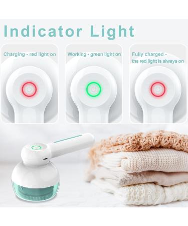 Lint Remover & Fabric Shaver - Electric Bobble Remover for Clothes USB Charging Sweater Shaver with 2 Replacement Heads - Shop Internationally - Buy Online on SooperMarket.com