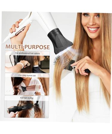 Mikinona 2 Pcs Hair Dryer Nozzle Comb Hair Dryer Accessories Hair Blower Nozzle Flat Headgear Plastic - Buy Online on SooperMarket.com