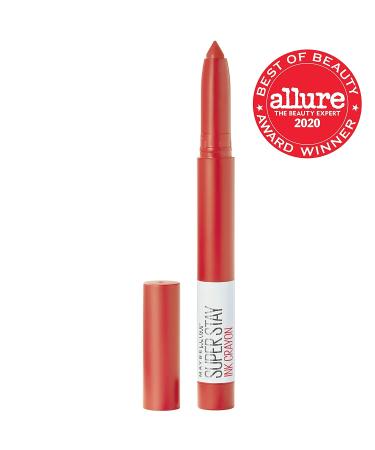 Maybelline Super Stay Ink Crayon Lipstick - Matte Longwear - Laugh Louder 0.48oz - Buy Online on SooperMarket.com