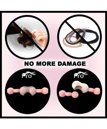 PRO Hair Tie - Easy-Release Clasp - Secure Hold - No Damage - Active Lifestyle - Glow Pack of 8 - Buy Online on SooperMarket.com