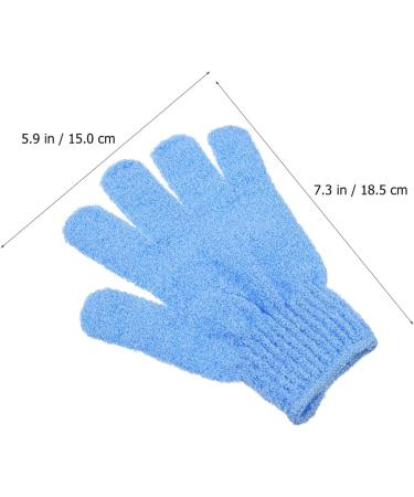 Healifty 6 Pairs Exfoliating Gloves for Body Shower - Bath and Shower Scrubber Gloves for Women - Buy Online on SooperMarket.com