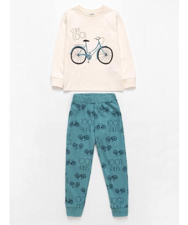 Artie Baby Boys Footless Pyjamas - 100% Cotton Long Sleeve Pjs Set of 2 | Kids Nightwear for 12-24 Months - Buy Online on SooperMarket.com