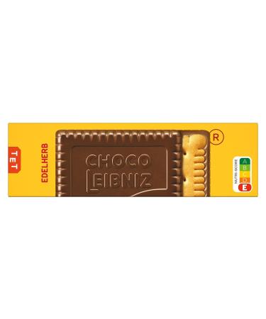 Buy Leibniz Choco Edelherb - Crispy Dark Chocolate Butter Cookies 125g | International Shipping - Buy Online on SooperMarket.com