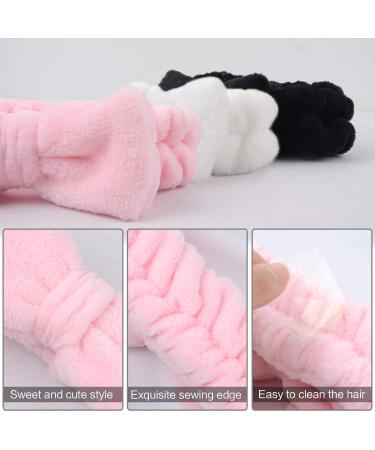 SINLAND Cute Hair Bands Spa Headband for Women 3Pack - Assorted Colors - Buy Online on SooperMarket.com