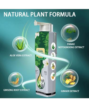 1PC Natural Plant Hair Dye Bubble Plant Hair Dye Plant Based Hair Dye for Gray Hair Coverage Hair Color for Men Women Hair Dyeing Cream Gentle Safe for Scalp & Hair Brown 100ml. - Buy Online on SooperMarket.com