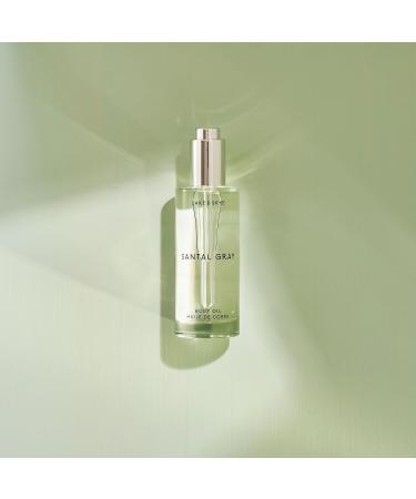 Shop Lake & Skye Santal Gray Body Oil 3.4 fl oz - Hydrating Vitamin E & Sweet Almond Oil | Aromatic Woody Spicy Scent - International Shipping Available - Buy Online on SooperMarket.com
