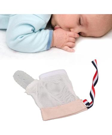 Thumb Sucking Stop Glove - Silicone Finger Guard for Babies/Toddlers with Breathable Holes - Buy Online on SooperMarket.com