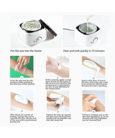 Fine Hair Removal Wax Beans - 300g Natural Ingredients for Painless Hair Removal | Perfect for Wax Heaters - Buy Online on SooperMarket.com
