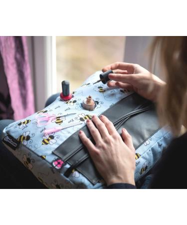 Manicure Cushion Pedicure Pillow Nail Arm Rest Foot Care Bees - Buy Online on SooperMarket.com