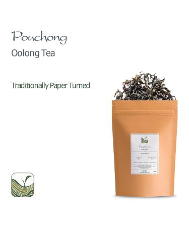 Buy Authentic Who Shan Pouchong Oolong Tea - Bao Zhong Tea from Taiwan Premium 100g Loose Leaf Oolong - Traditional Paochong Quality - Buy Online on SooperMarket.com