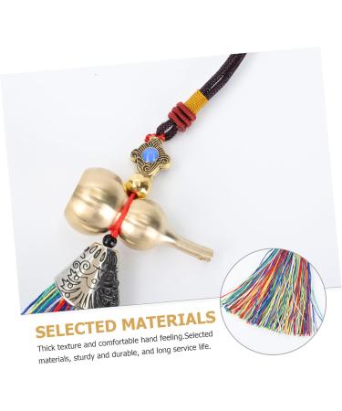Cabilock 6pcs Copper Gourd Pendant Travel Feng Shui Car Fashion - Buy Online on SooperMarket.com