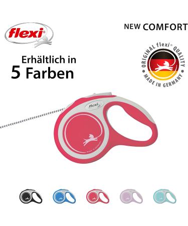 Buy Flexi Rope Roll Leash for Dogs - Extendable Soft Handle Red XS (Max 8 kg 3 m) - International Shipping Available! - Buy Online on SooperMarket.com
