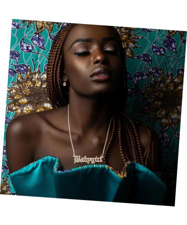 OATIPHO crystal necklaces decoration neck Valentine's day necklace clavicle chain baby girl Fashion gem - Buy Online on SooperMarket.com