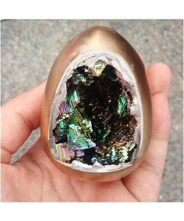 Crystal Beautiful Bismuth StonesCrystal Iridescent Minerals Home Furnishing Articles 1pcs 350-400g - Buy Online on SooperMarket.com
