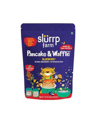 Slurrp Farm Millet Pancake Mix Combo Blueberry & Classic | No White Flour  Wheat & Refined White Sugar | Supergrain Millets Rich in Nutrients | 10.5Oz (Pack of 2) Blueberry 10.5 Ounces - Buy Online on SooperMarket.com