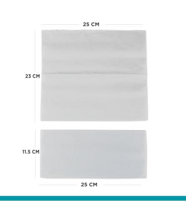Buy Inoverse Paper Towels - 3 000 ZZ-Fold Disposable Towels 25x23 cm White - Ideal for Donors & Businesses - International Shipping Available - Buy Online on SooperMarket.com