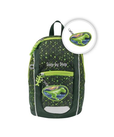 Step by step backpack set Kiga Mini ergonomic backpack with height-adjustable chest strap for the little ones for kindergarten cr che & daycare from 12 m+ toddlers 6l dino Nilo