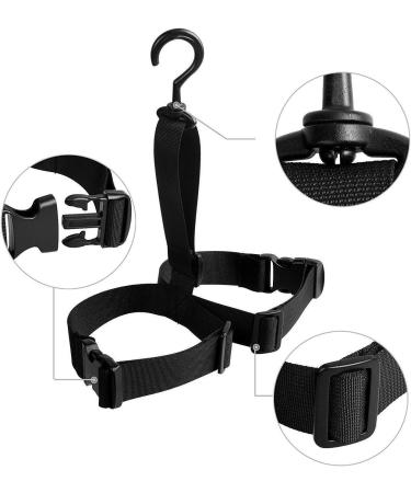 Allerlife Adjustable Angler Boot Hanger | Universal Wader Rack Storage for Fishing Boots & Waders - Durable Black Design - Buy Online on SooperMarket.com