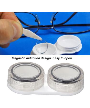 Tmishion Portable Contact Lens Container - Mini Suction Tank & Rice Set for Easy Lens Storage & Travel - Buy Online on SooperMarket.com